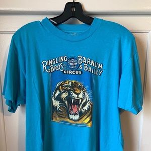 VINTAGE ‘84 Ringlings Bros. GLOW IN THE DARK Tee